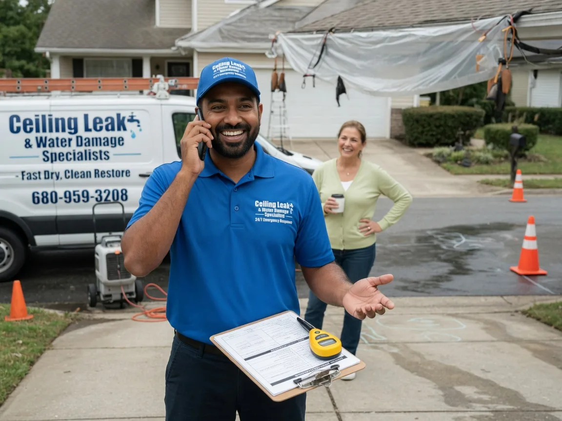 Ceiling Leak Cleanup Readlyn, IA FAQs